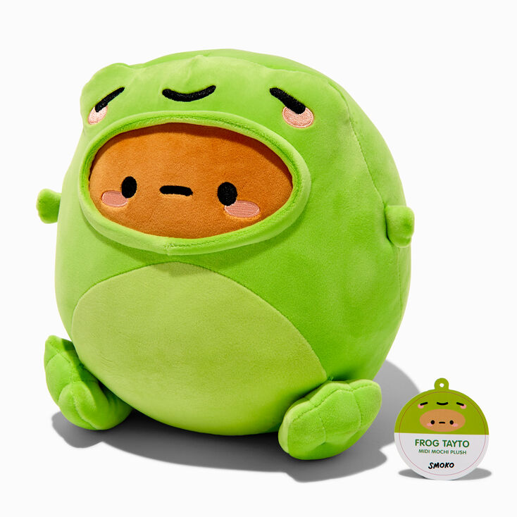 Smoko&trade; Frog Tayto Midi Mochi Plush Toy,