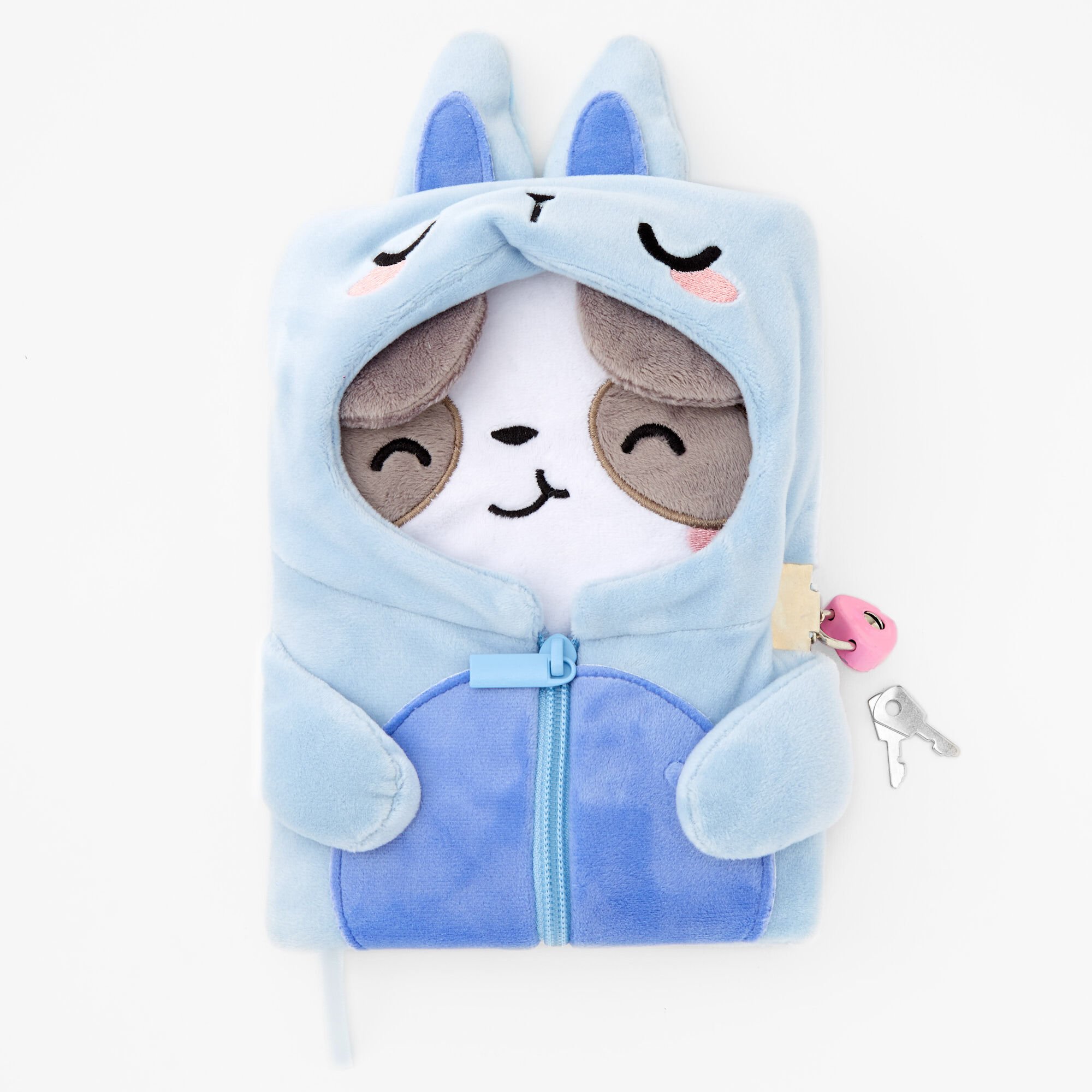 Bunny Hoodie Panda Lock Diary,