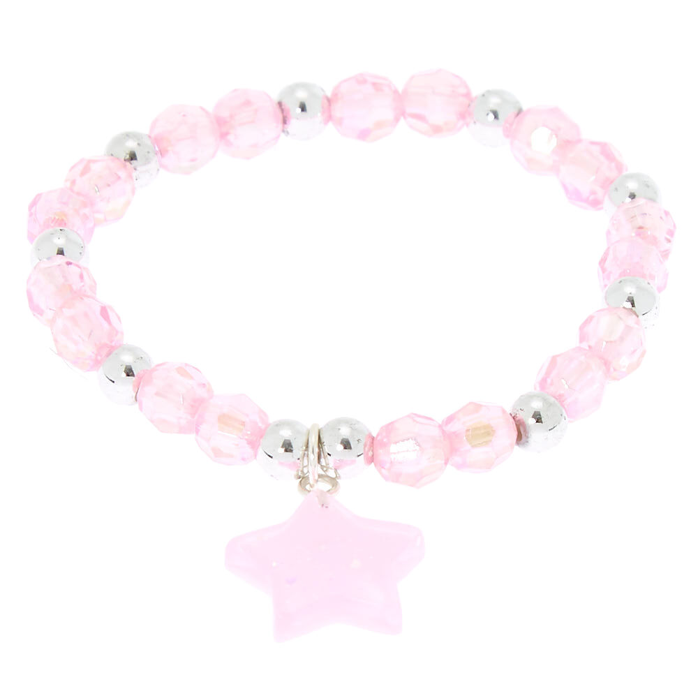 Parure de bijoux étoile rose du Claire's Club,
