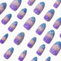 Faux ongles vegan stiletto dessin d&eacute;grad&eacute; - Lot de 24,