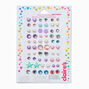 Boucles d&#39;oreilles autocollantes sir&egrave;ne Claire&#39;s&nbsp;Club - Lot de 30,