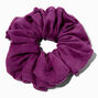 Purple Orchid Faux Suede Giant Hair Scrunchie,