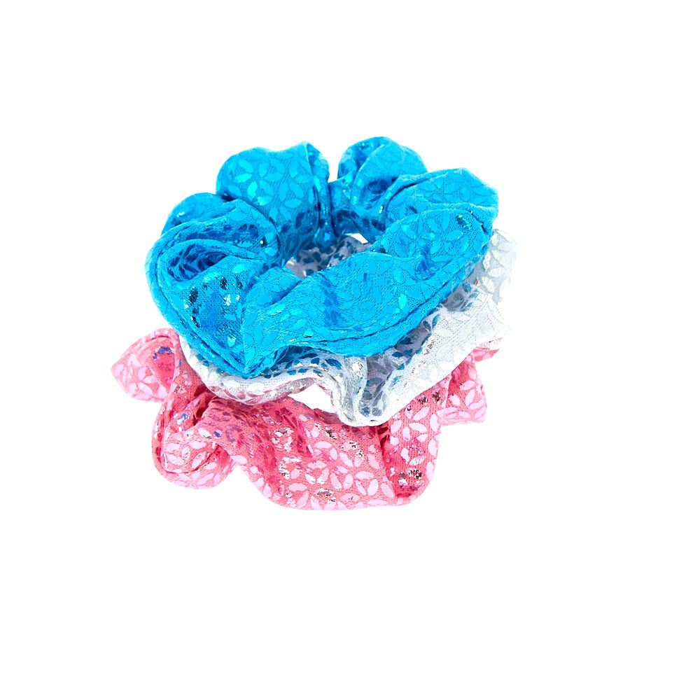 Claire's Club Small Sequin Hair Scrunchies - 3 Pack,
