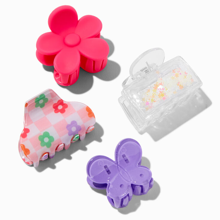 Y2K Cuties Small Hair Claws - 4 Pack,