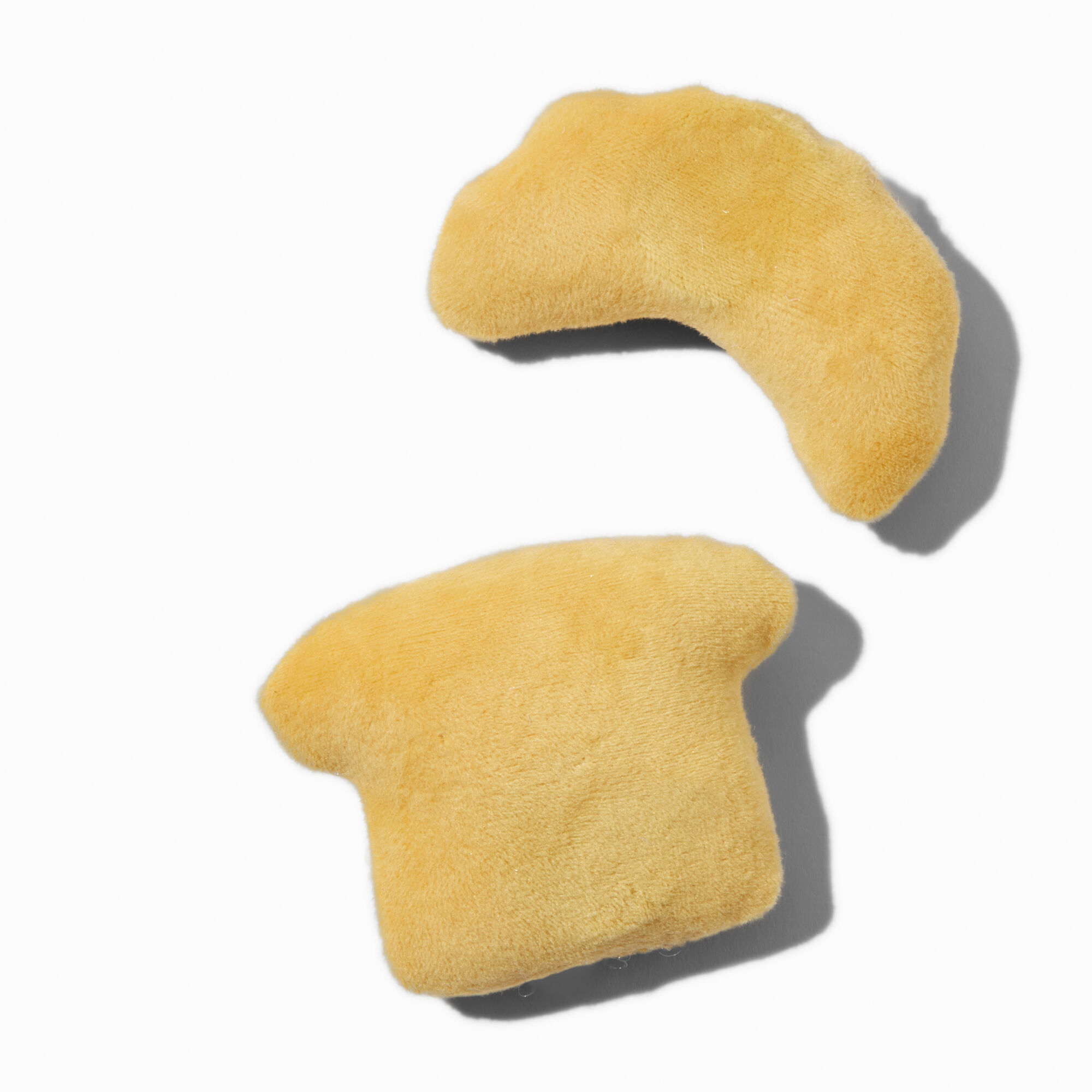 Croissant & Slice of Bread Plush Magnet Set - 2 Pack,