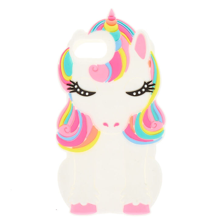 Silicone Sleeping Unicorn Phone Case,