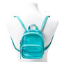 Teal Trim Mini Backpack - Clear,