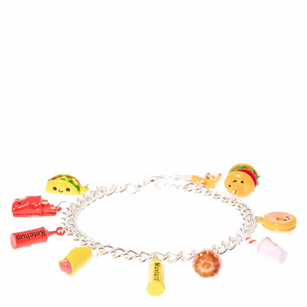 Junk Food Charm Bracelet,