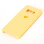 Yellow Heart Phone Case - Fits Samsung Galaxy S8,