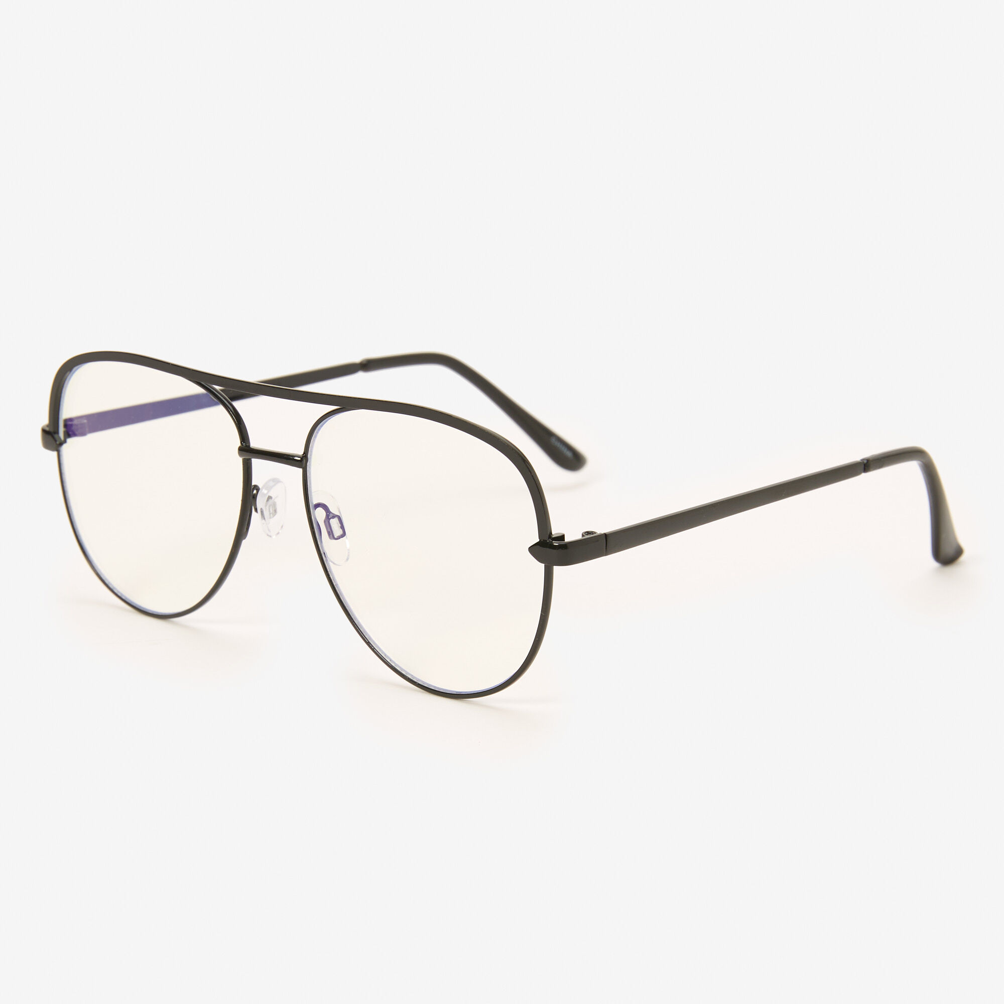 Clear lens aviator glasses deals