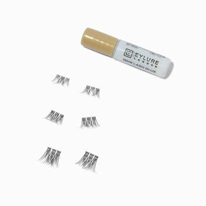 Eylure Wispy Cluster False Lashes - 8mm, 10mm, 12mm, 30 Pack,