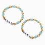 Best Friends &#39;&#39;Mama &amp; Mini&#39;&#39; Beaded Stretch Bracelets - 2 Pack,