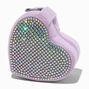 Purple Heart Embellished Jewelry Box,