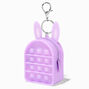 Bunny Popper Mini Backpack Keychain,