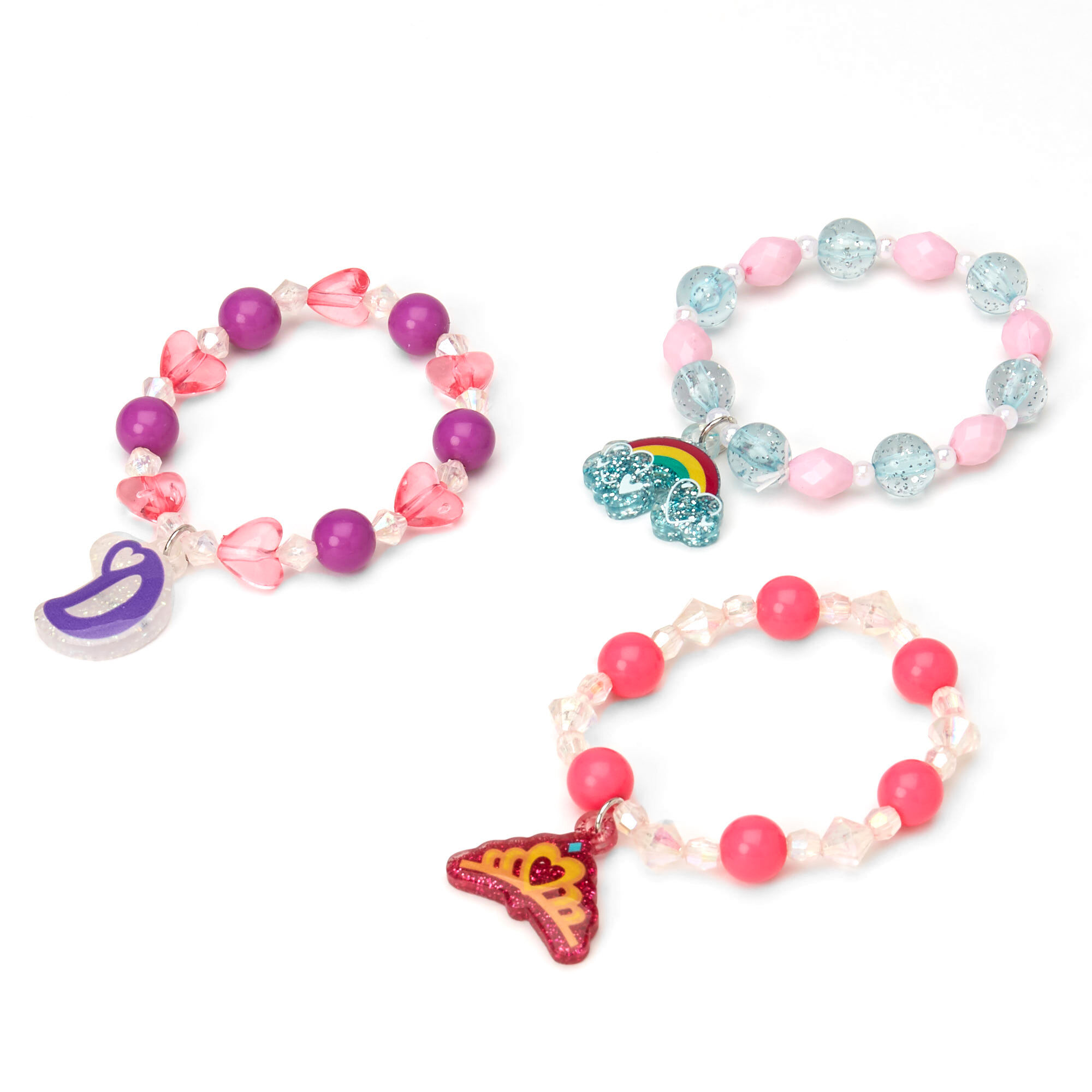 Love, Diana™ Beaded Stretch Bracelets – 3 Pack,