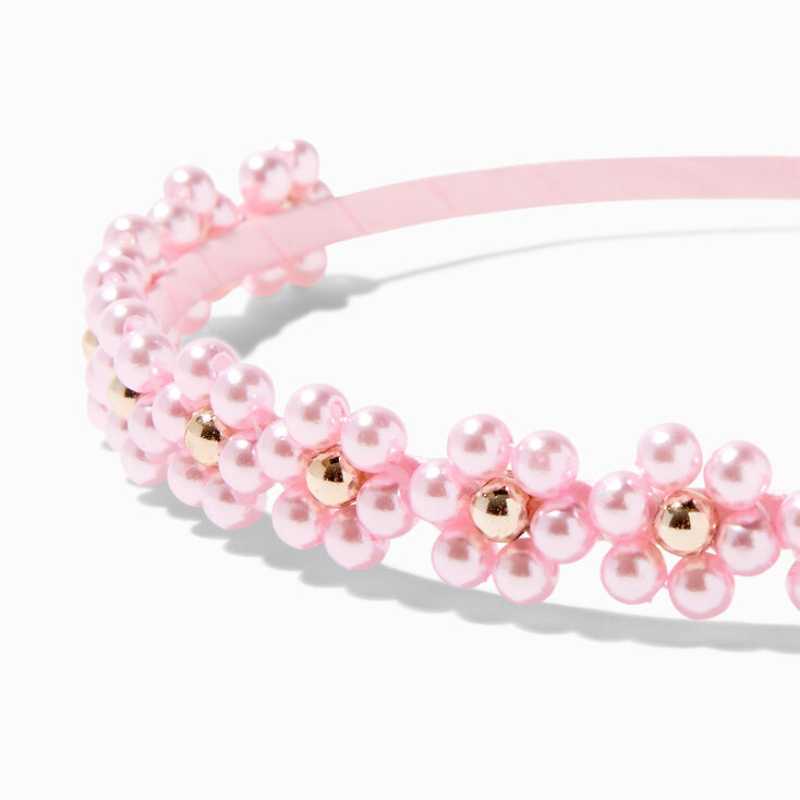 Headbands of Hope - It Girl Headband Pearl - Pink