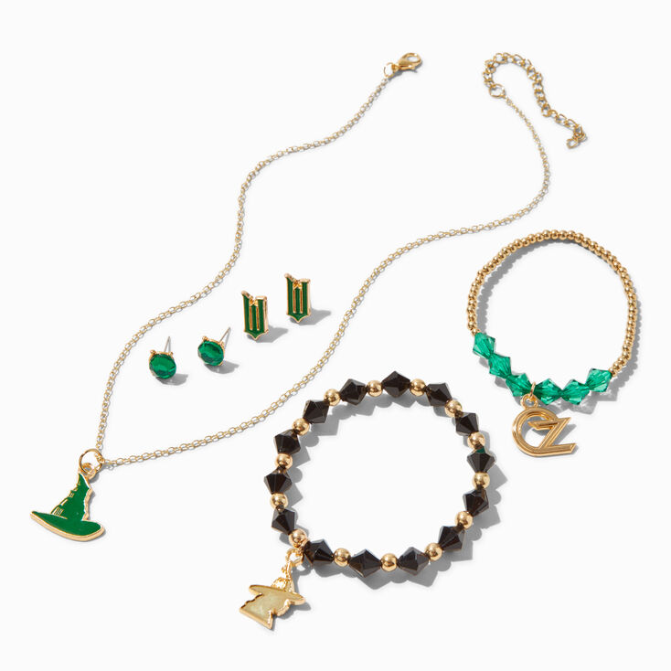 Wicked&trade; Claire&#39;s Exclusive Elphaba Jewelry Set - 5 Pack,