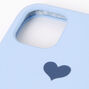Baby Blue Heart Phone Case - Fits iPhone 11,