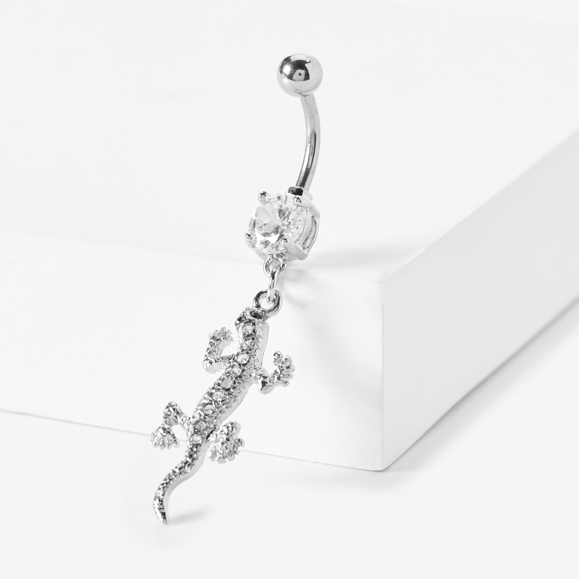Gecko belly new arrivals button ring