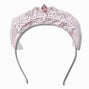 Birthday Royalty Glitter Tulle Headband,