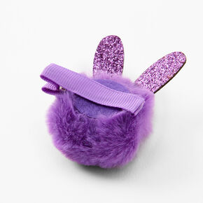Claire&#39;s Club Pom Pom Bunny Hair Clips - 2 Pack,