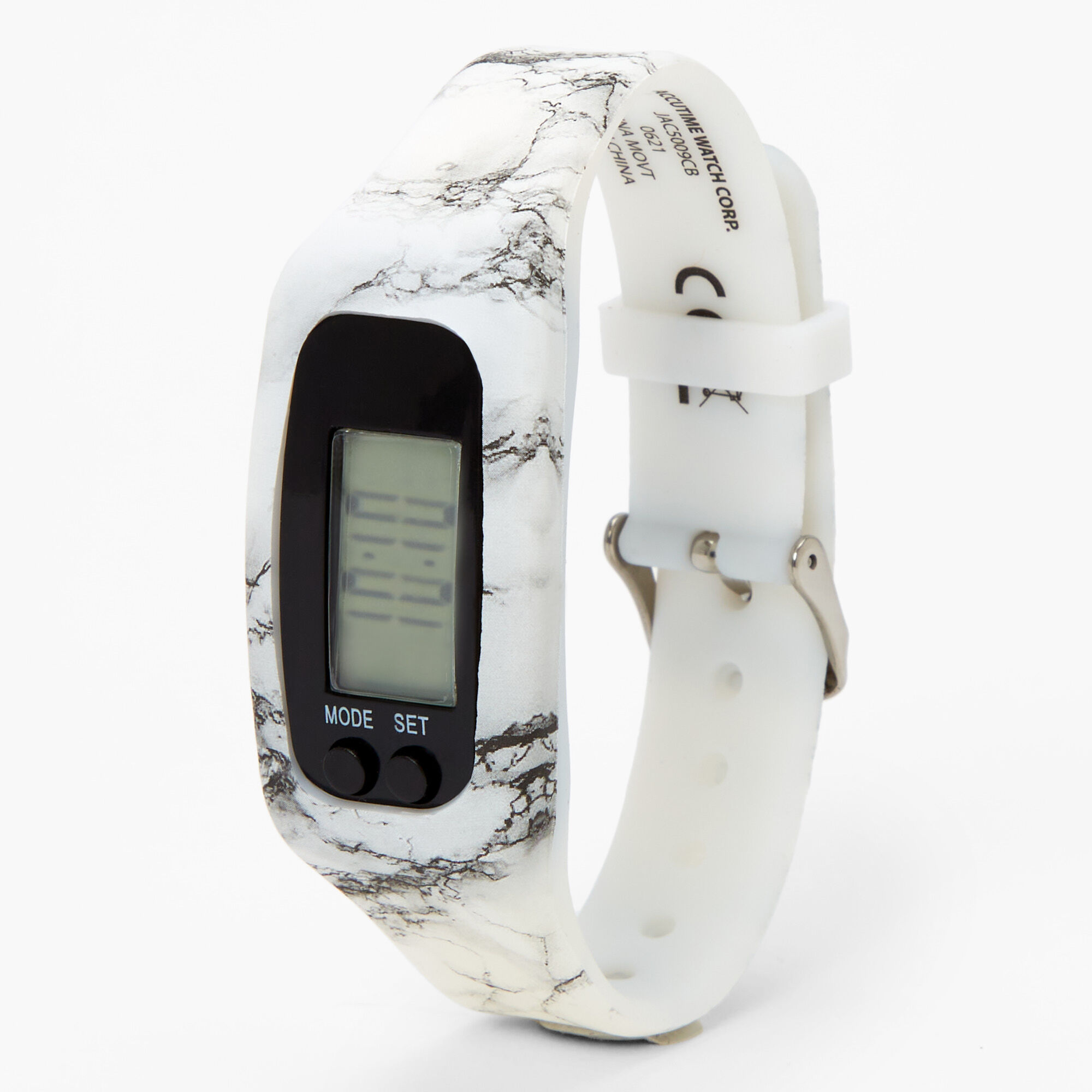 View Claires Marbled Active Led Watch information