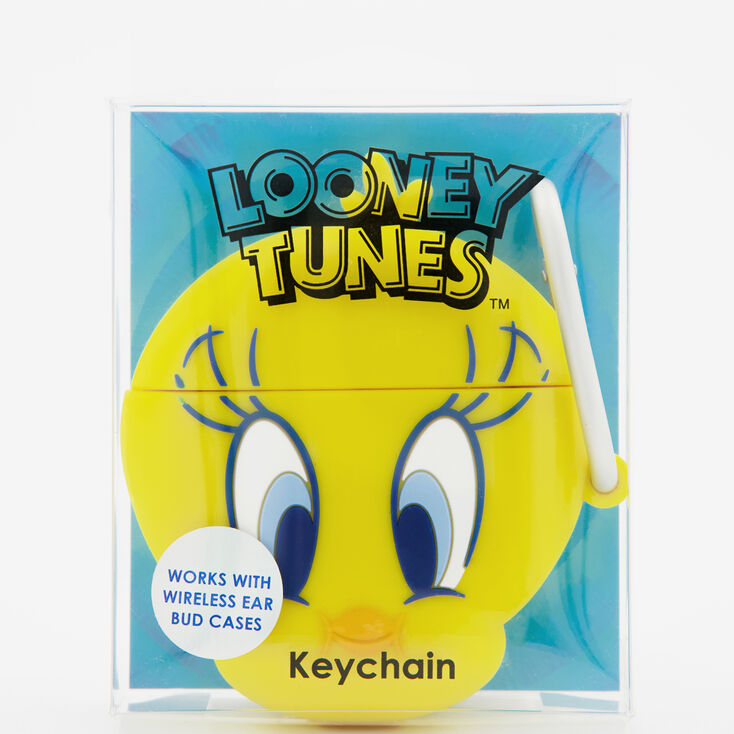 Claire's Étui pour écouteurs en silicone Titi Looney Tunes™ - Compatible avec les étuis pour écouteurs sans fil