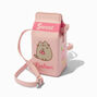 Pusheen&reg; Pink Fruit Juice Carton Crossbody Bag,