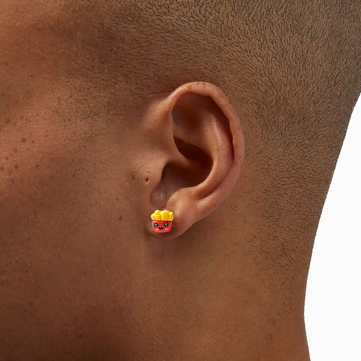 Fast Food Stud Earrings - 3 Pack,