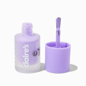 Matte Effect Vegan Nail Polish - Purple,