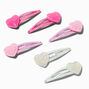 Barrettes clic clac avec c&oelig;ur paillet&eacute; Claire&#39;s&nbsp;Club - Lot de 6,