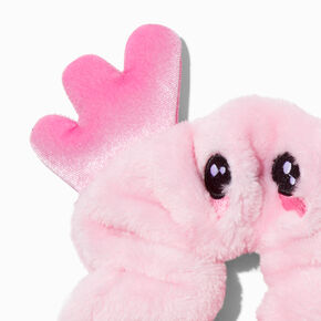 Pink Axolotl Hair Scrunchie,