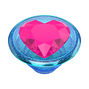 PopSockets&reg; PopGrip - Pink Gem Heart,