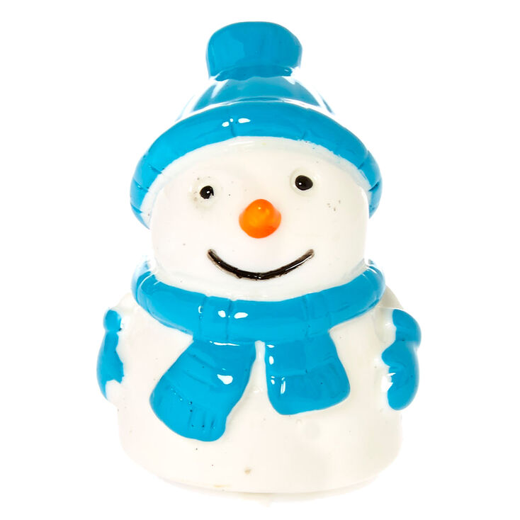 Marshmallow Snowman Lip Gloss Pot | Claire's US