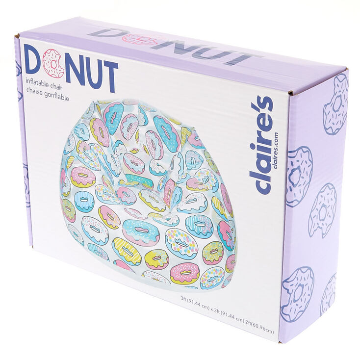 Chaise gonflable donut,
