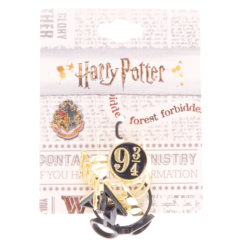 Harry Potter Ring Set 5 Pack