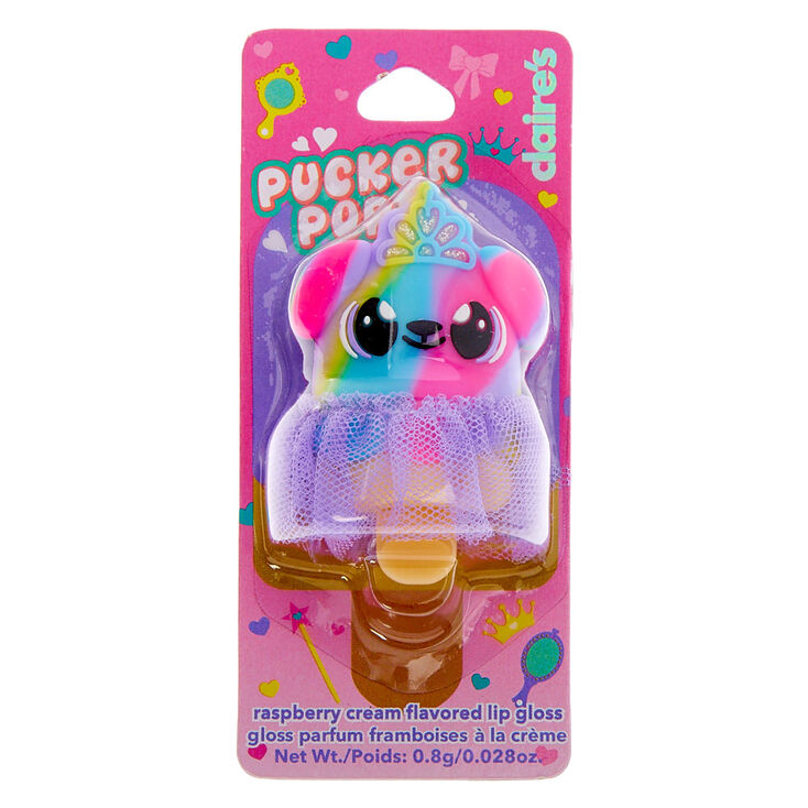 Pucker Pops&reg; Princess Puppy Tutu Lip Gloss - Raspberry Cream,