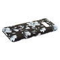 Black &amp; White Floral Phone Case - Fits Samsung Galaxy S8,