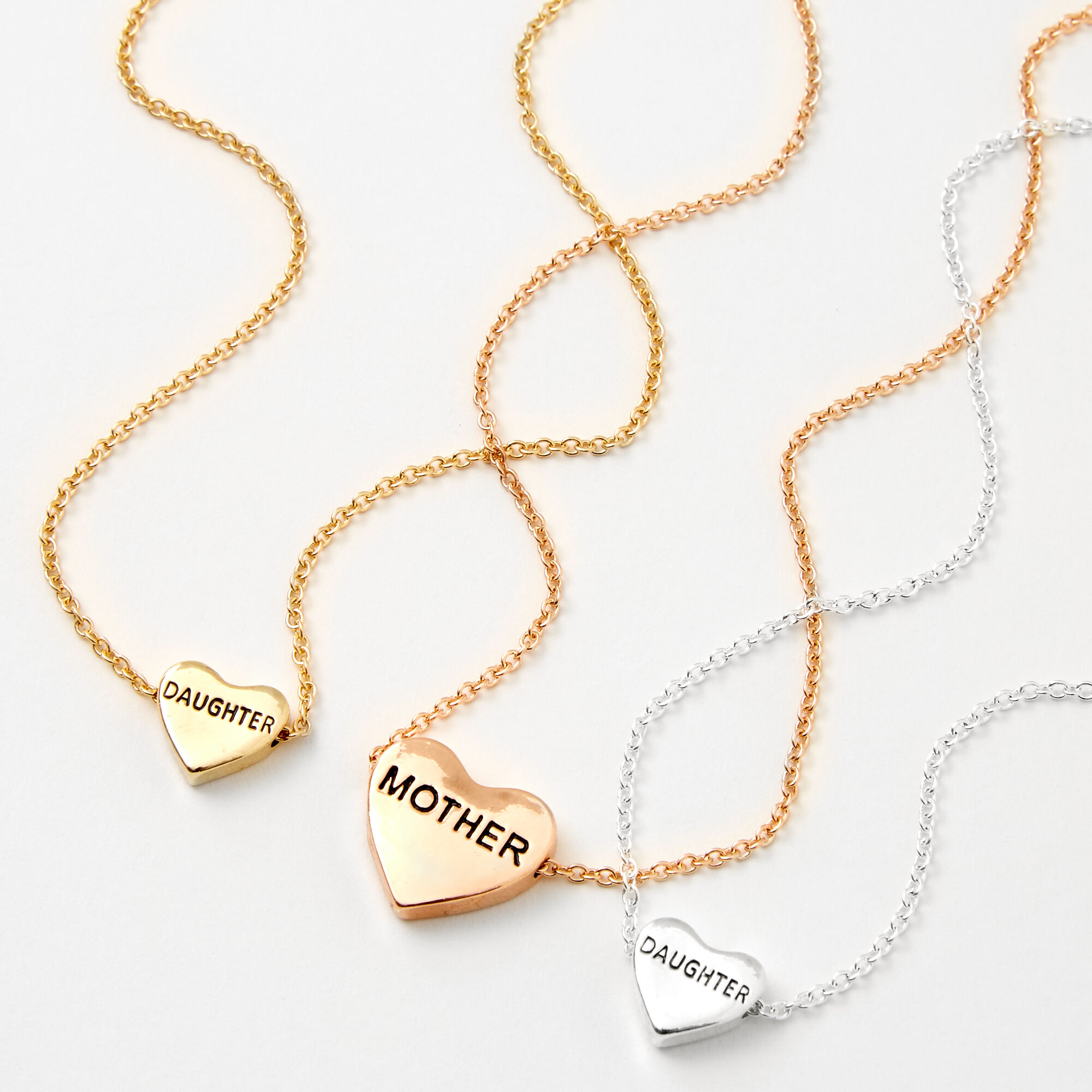 Claire's mother store daughter necklaces