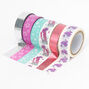 Ruban adh&eacute;sif Washi Tape licorne - Lot de 6,