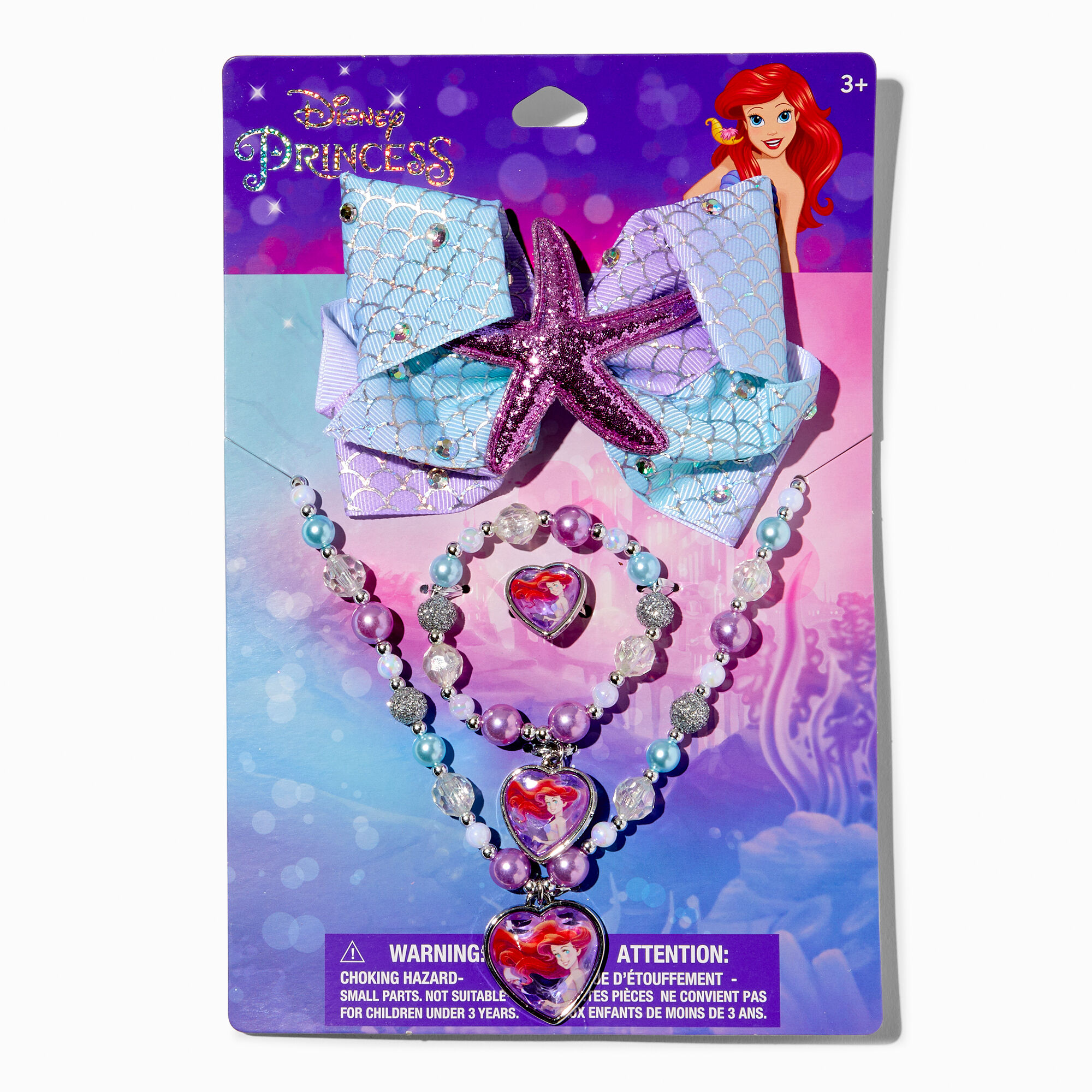 Mermaid Jewelry Set For Little Girls, Princess Mermaid Stretchy