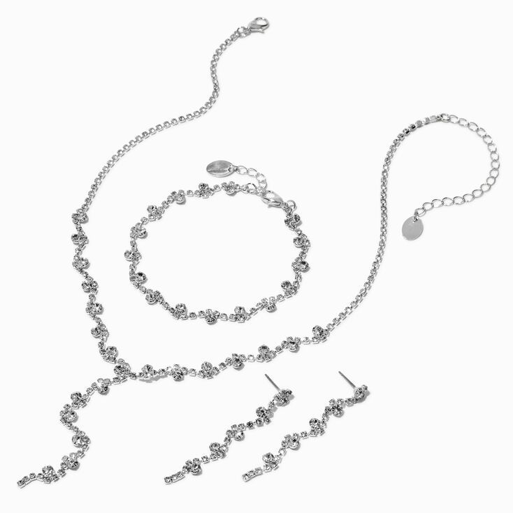 Silver-tone Princess Jewelry Set - 3 Pack,