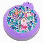 Snow Bunny Bling Pop-Up Hair Brush,