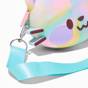 Claire&#39;s Club Tie Dye Cat Crossbody Bag,