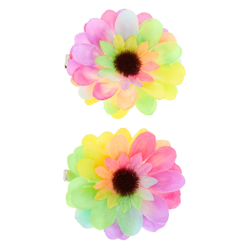 sunflower clips for hair