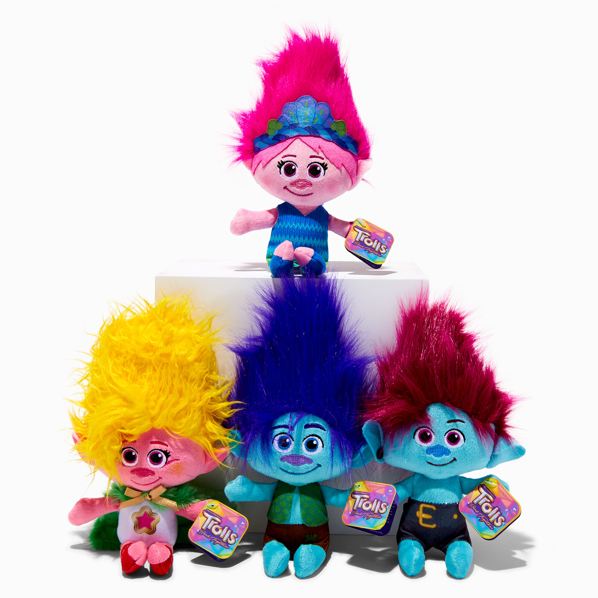 DreamWorks Trolls Band Together 10 Plush Toy Styles Vary Claire s US