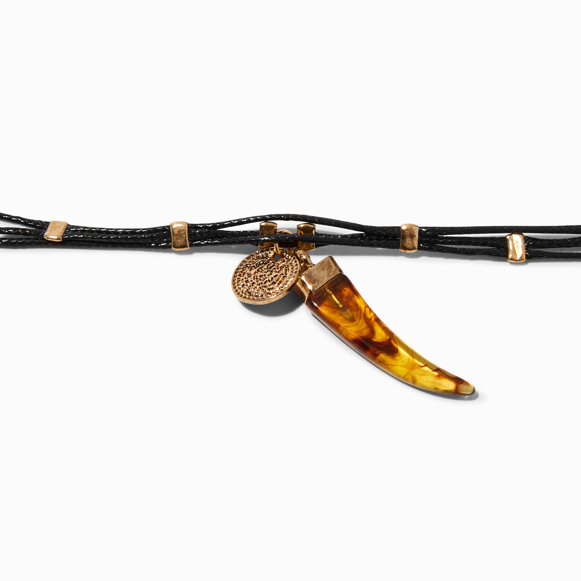 Tooth charm bracelet top