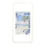 Coque de portable pochette effet marbr&eacute; Instax Mini,