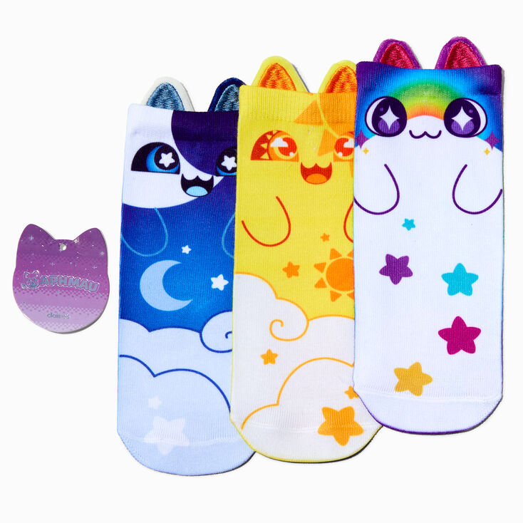 Aphmau™ Claire's Exclusive No-Show Socks - 3 Pack
