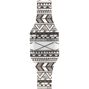 Montre digital azt&egrave;que noir et blanc,